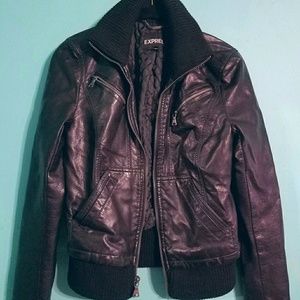 Express Faux Leather Jacket